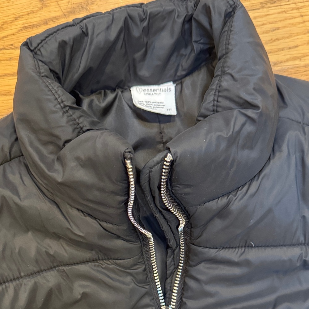 Essentials Charcoal Puffer Jacket - image 2